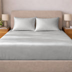Tencel Silk Satin Fitted Sheet Set - Elbadrawi Home