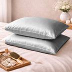 Tencel Silk Satin Pillowcases (Pack of 2) - Elbadrawi Home