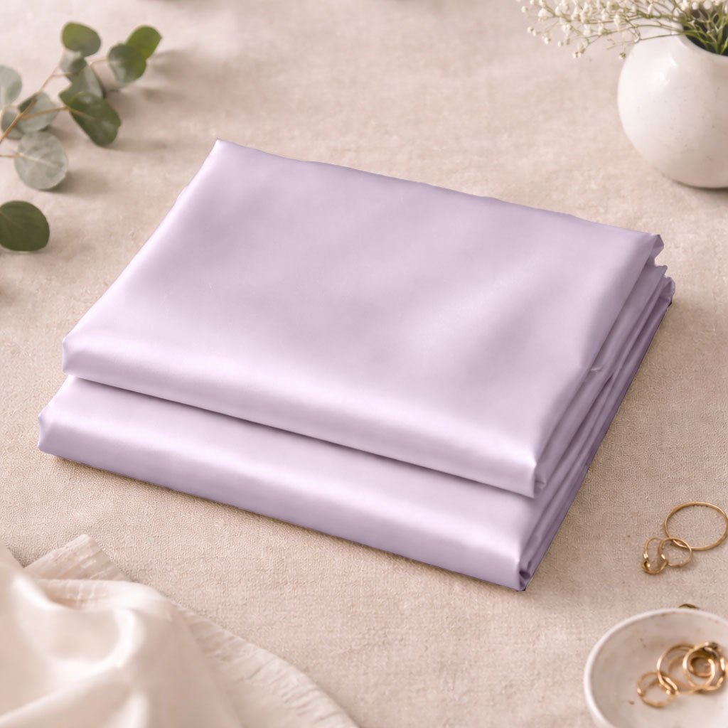 Tencel Silk Satin Pillowcases (Pack of 2) - Elbadrawi Home