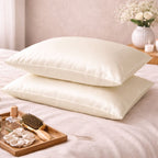 Tencel Silk Satin Pillowcases (Pack of 2) - Elbadrawi Home