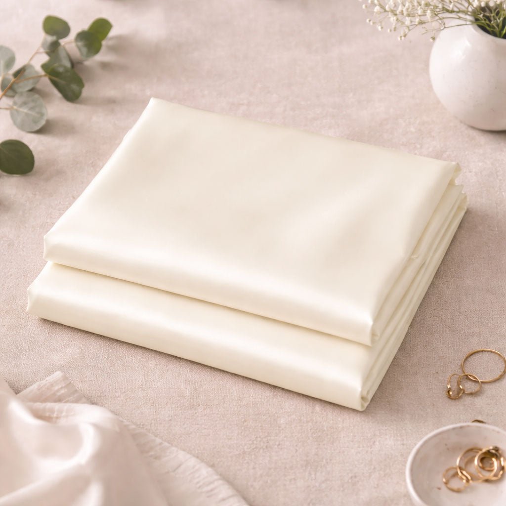 Tencel Silk Satin Pillowcases (Pack of 2) - Elbadrawi Home