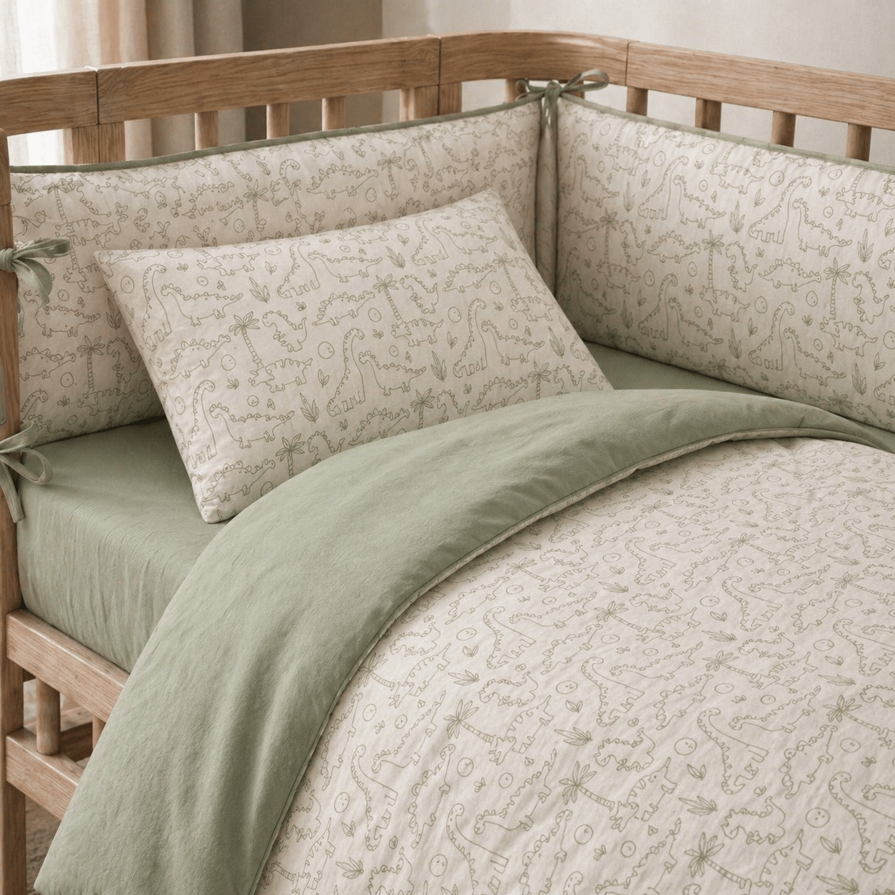 The Ultimate Baby Crib Set (16Pcs) - Elbadrawi Home