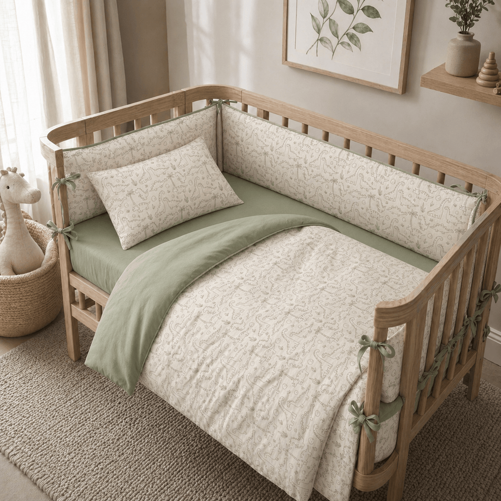 The Ultimate Baby Crib Set (16Pcs) - Elbadrawi Home
