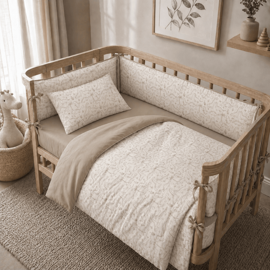 The Ultimate Baby Crib Set (16Pcs) - Elbadrawi Home