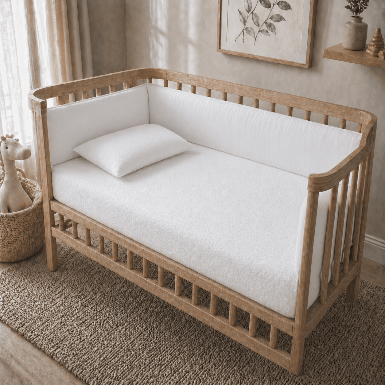 The Ultimate Baby Crib Set (16Pcs) - Elbadrawi Home