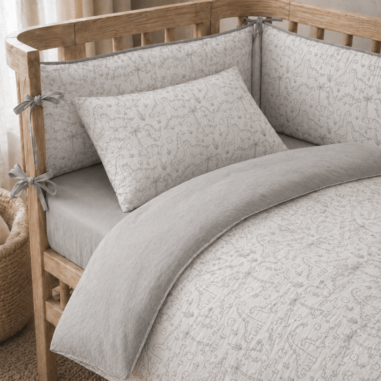 The Ultimate Baby Crib Set (16Pcs) - Elbadrawi Home